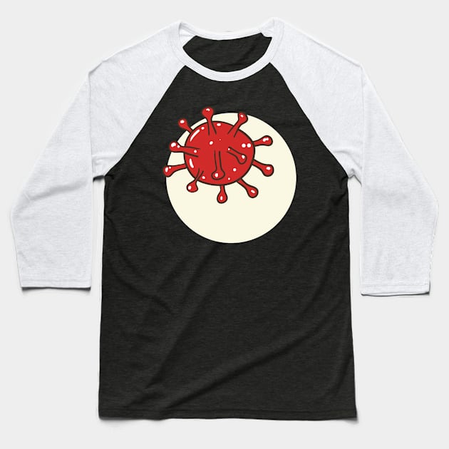 corona virus Baseball T-Shirt by salimax